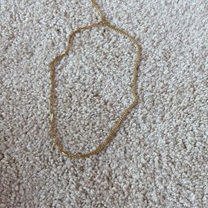 Gold necklace